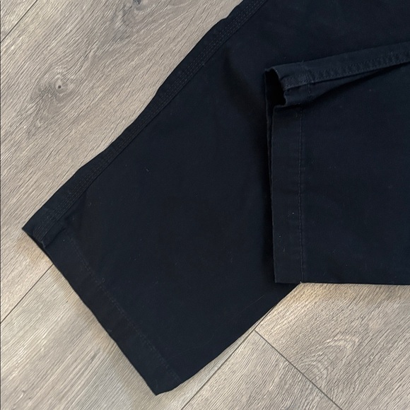 Carhartt Black Relaxed Fit Pants size 36 x32 cargo work pants rugged flex - Picture 5 of 8